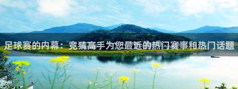 足球赛的内幕：竞猜高手为您最近的热门赛事和热门话题